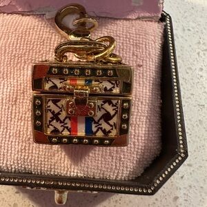NWT juicy Couture TRAINCASE in original box very RARE and hard to find YJRU2266